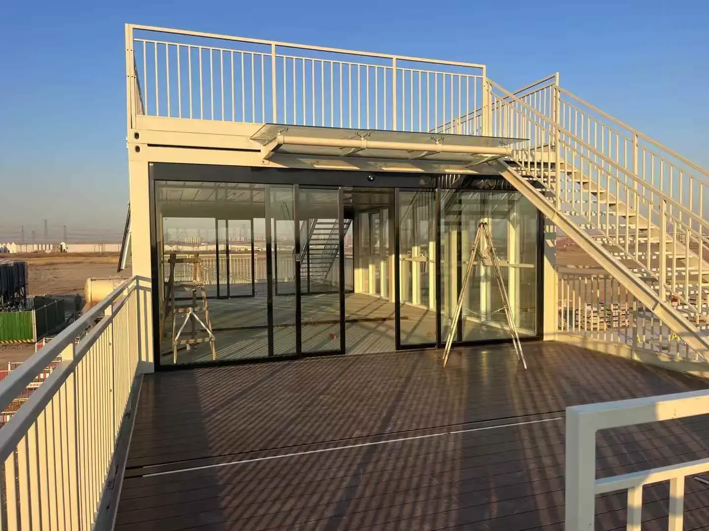 Modular building systems prepared for a project