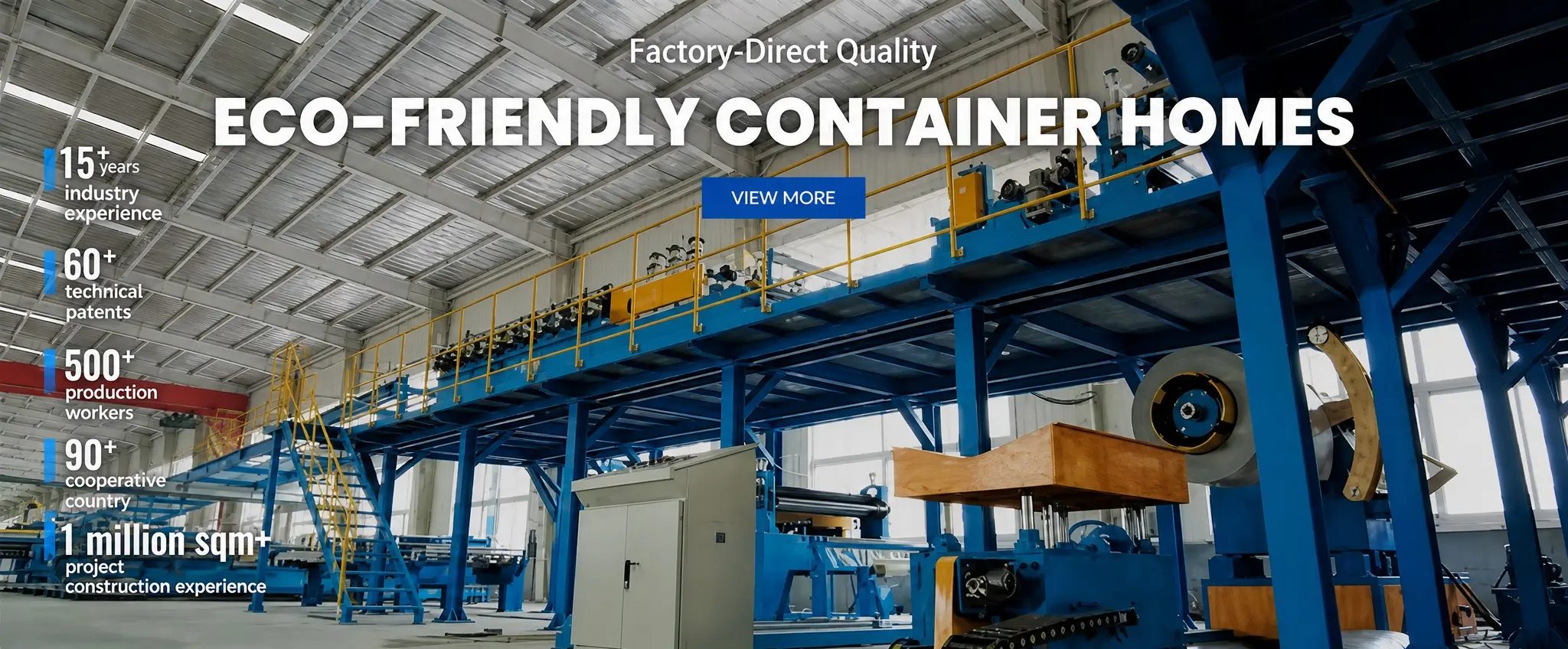 Eco-friendly container homes manufactured by MZ ECO HOUSE