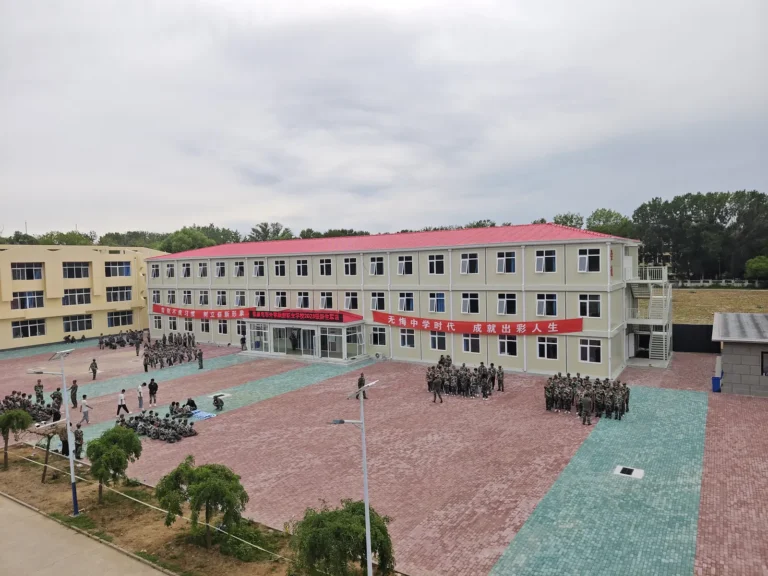 Qinhuangdao modular vocational school buildings and campus
