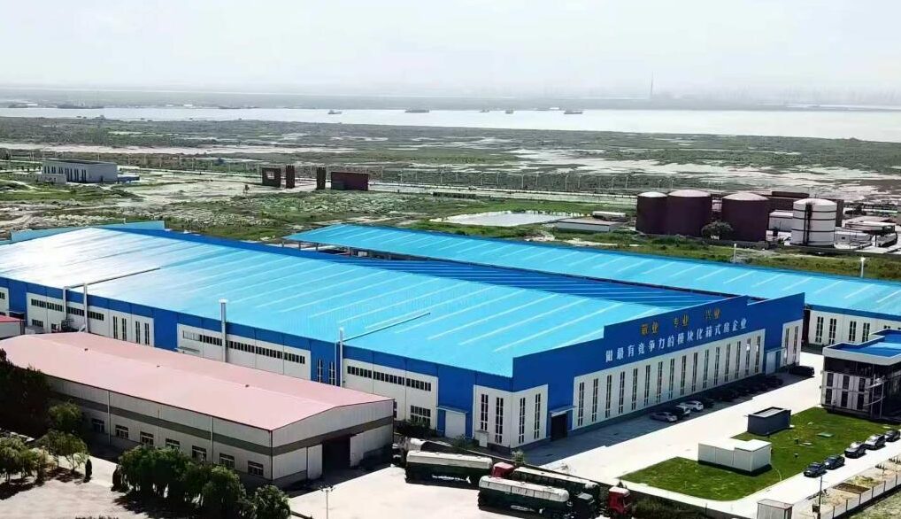 Aerial view of the Tangshan production base
