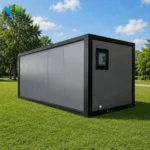 Light Grey Solid Door Z-Type Folding Container House — product view 3