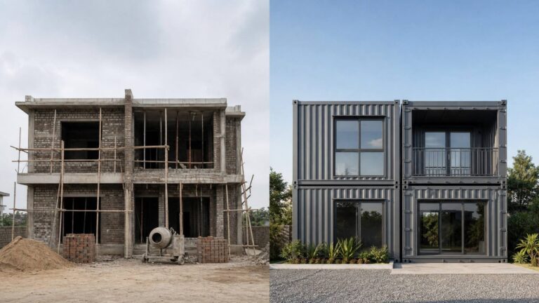 Prefab House vs Traditional House: Pros & Cons